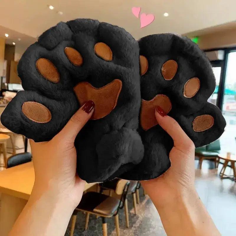  Cozy Gloves Cat Paw Knit Fourchettes Women Toyland EU -  ToylandEU™