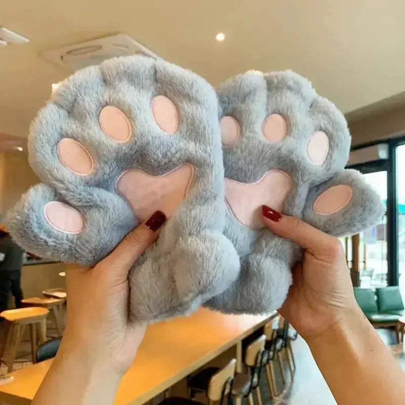  Cozy Gloves Cat Paw Knit Fourchettes Women Toyland EU -  ToylandEU™