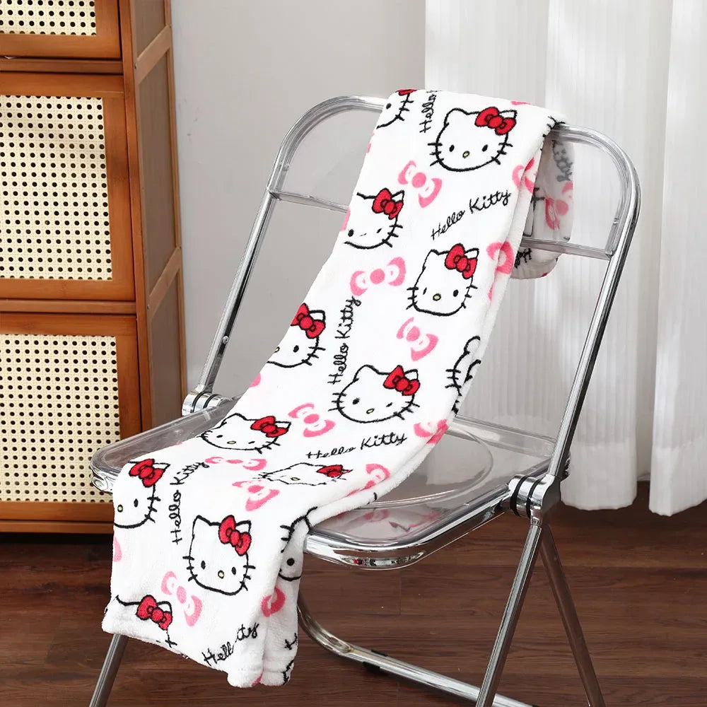 Cozy Hello Kitty Cartoon Pajama Pants For Kids Unisex Winter Sleepwear - ToylandEU