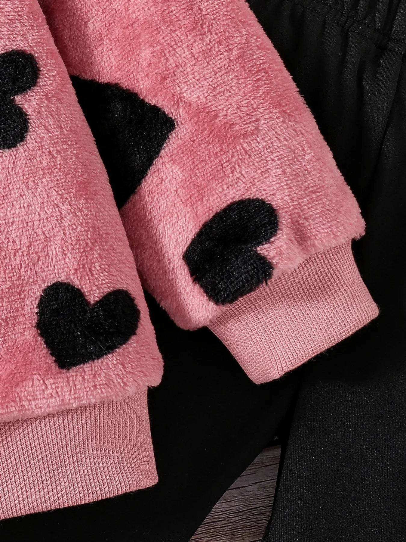 Cozy Hooded Girls Loungewear Set Two Piece Warm Comfort - ToylandEU