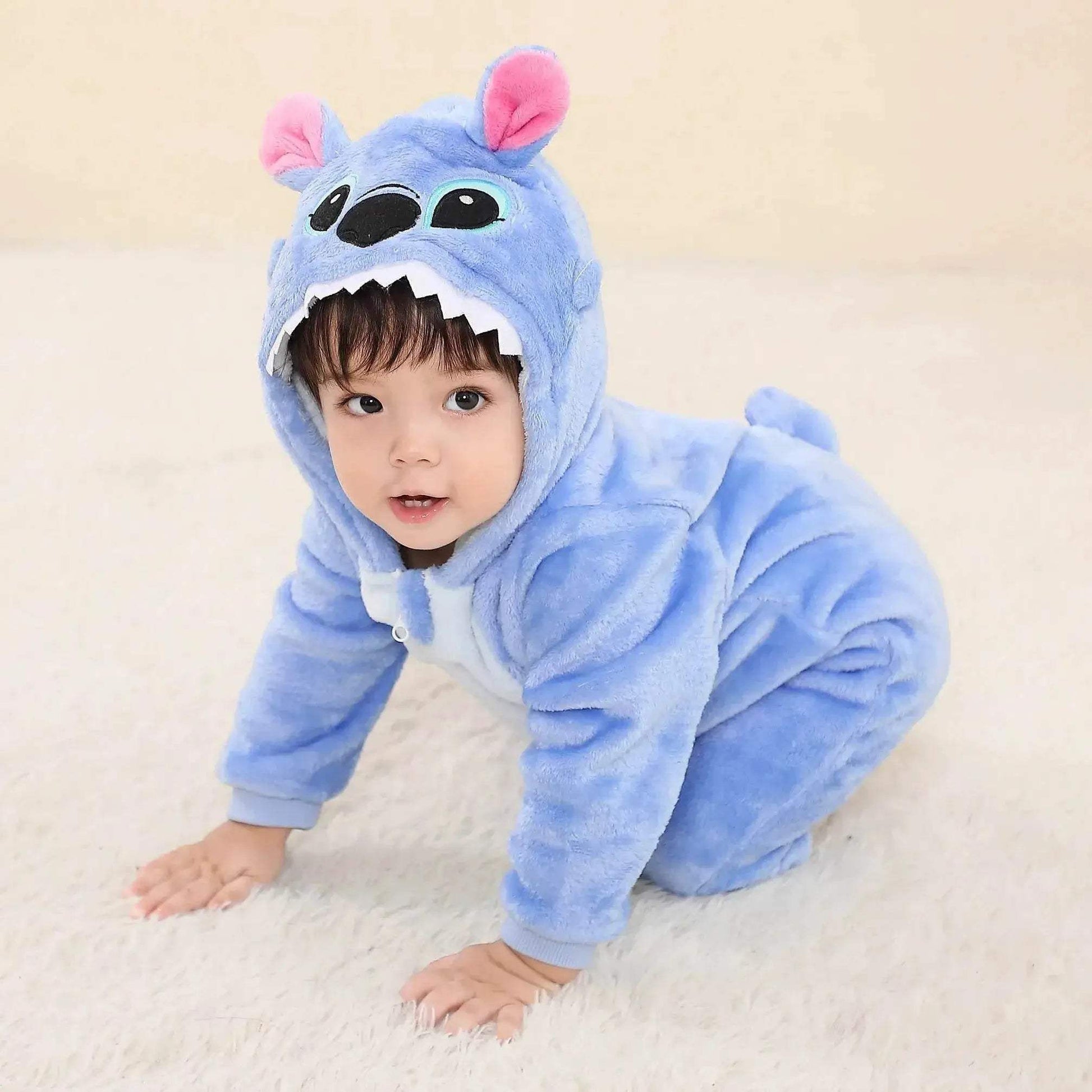  Cozy Hooded Kigurumi Romper 1 To 3Y Unisex Toyland EU -  ToylandEU™