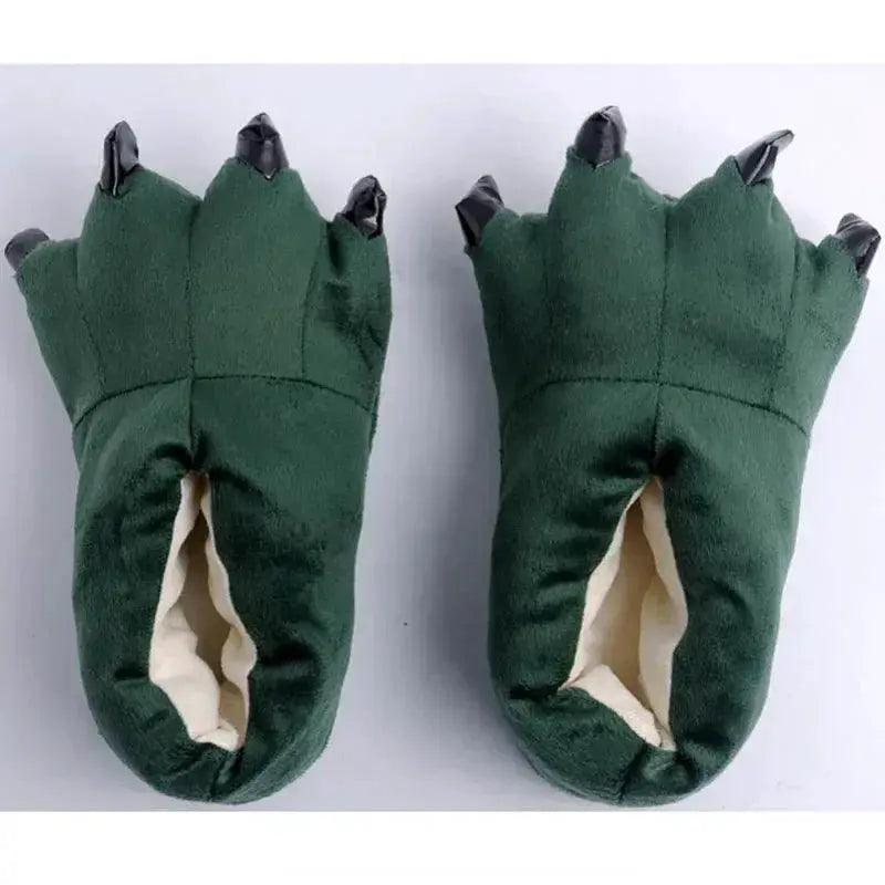  Cozy Indoor Slippers Paw Print Plush 2 Toyland EU -  ToylandEU™