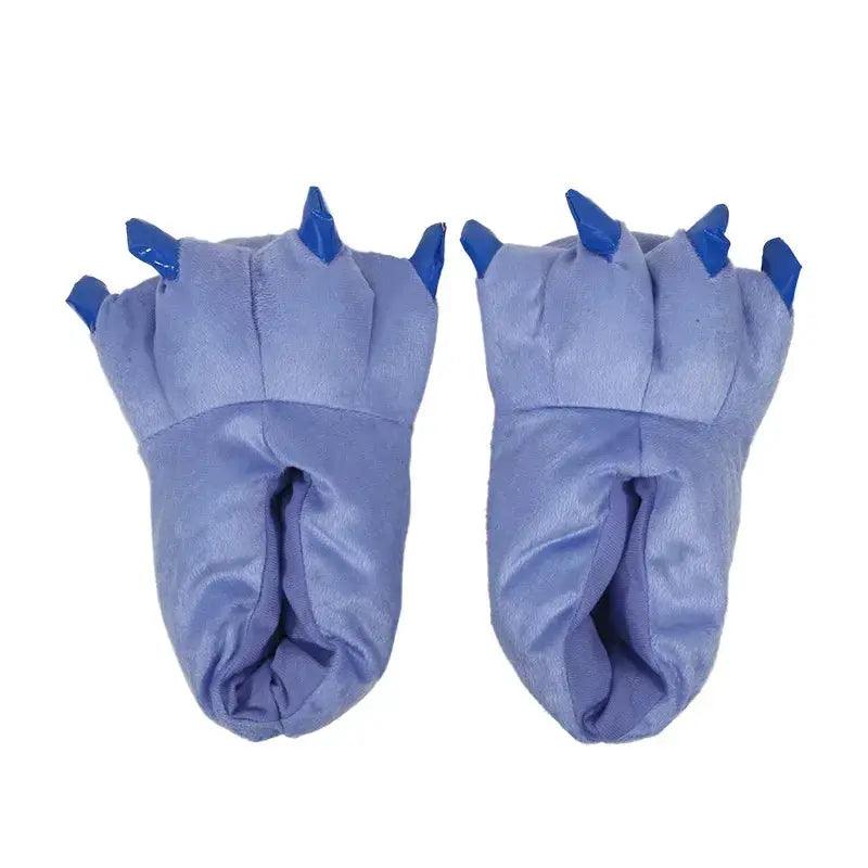  Cozy Indoor Slippers Paw Print Plush 2 Toyland EU -  ToylandEU™