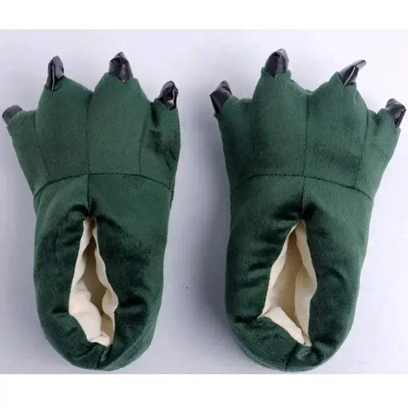  Cozy Indoor Slippers Paw Print Plush 2 Toyland EU -  ToylandEU™