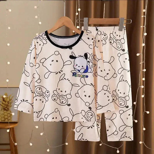  Cozy Kids Cartoon Print Pajamas Long Sleeve Toyland EU -  ToylandEU™