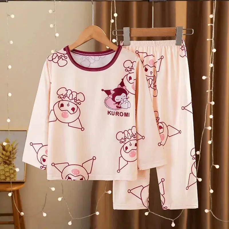  Cozy Kids Cartoon Print Pajamas Long Sleeve Toyland EU -  ToylandEU™