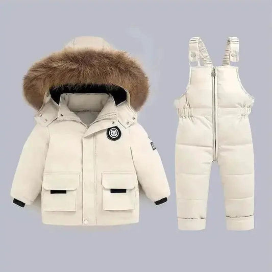  Cozy Kids Down Jacket Set Two Piece Hooded Toyland EU -  ToylandEU™
