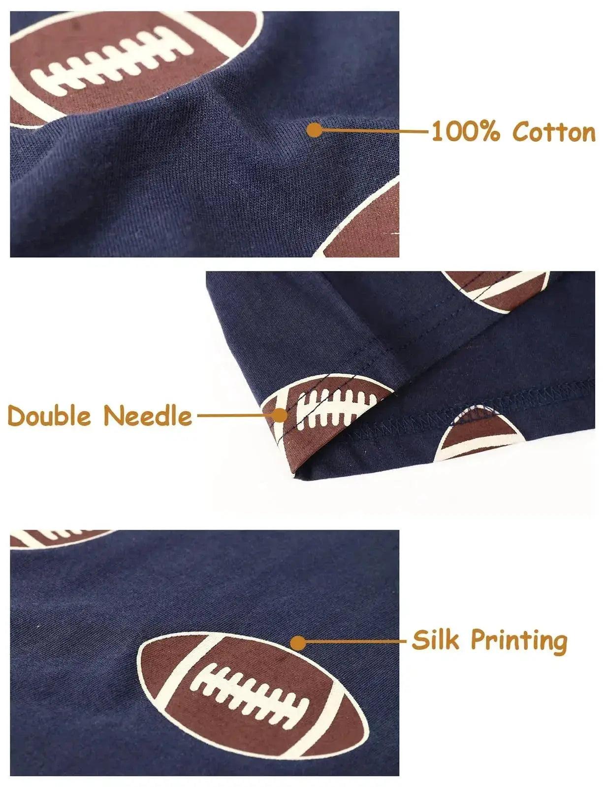  Cozy Kids Football Pajama Set 2-14 - Toyland EU -  ToylandEU™