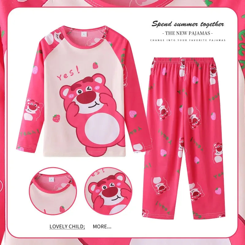 Cozy Kids Pajama Set Two Piece Stitch Themed For Boys And Girls - ToylandEU