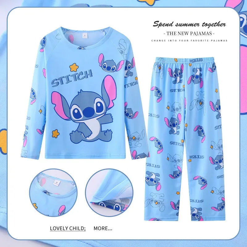 Cozy Kids Pajama Set Two Piece Stitch Themed For Boys And Girls - ToylandEU
