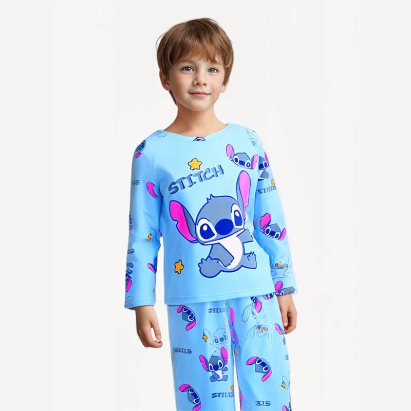 Cozy Kids Pajama Set With Long Sleeve Unisex Design For Boys And Girls Ages Four To Six - ToylandEU