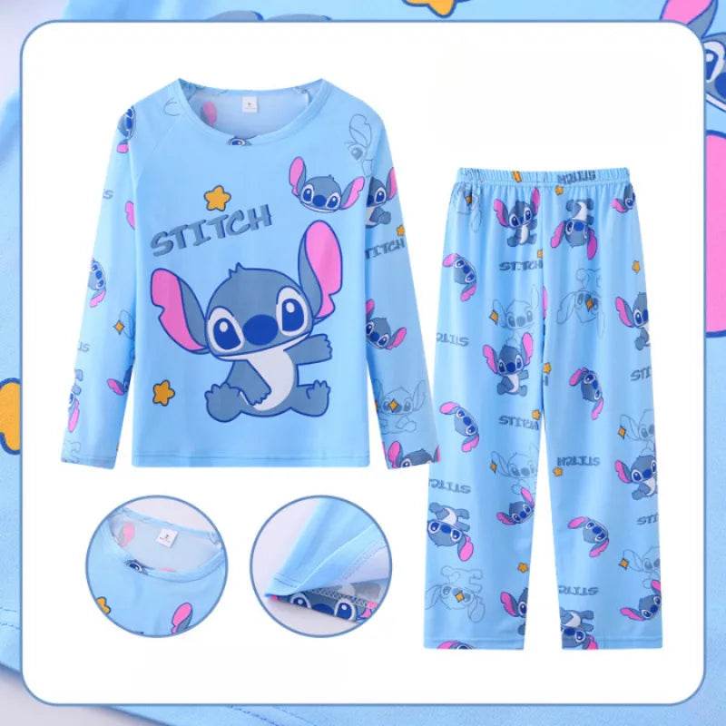 Cozy Kids Pajama Set With Long Sleeve Unisex Design For Boys And Girls Ages Four To Six - ToylandEU