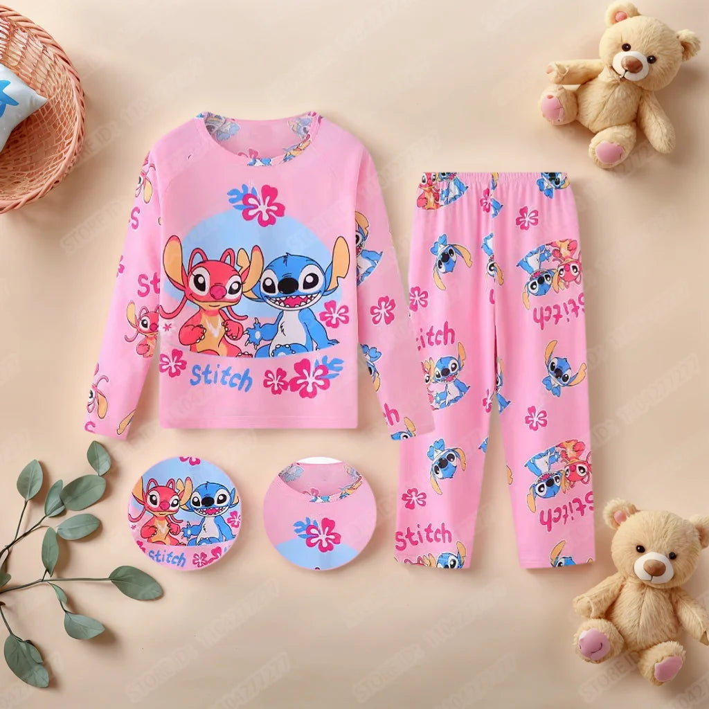 Cozy Kids Pajama Set With Long Sleeve Unisex Design For Boys And Girls Ages Four To Six - ToylandEU