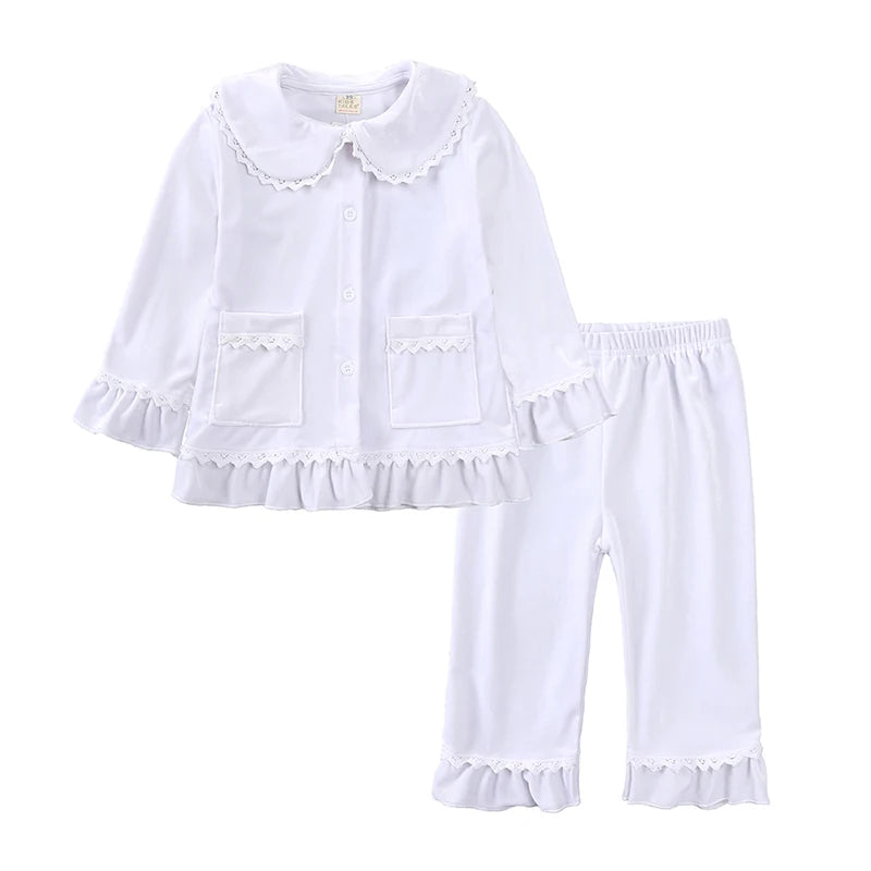 Cozy Kids Pajama Set With Velvet Warmth And Christmas Print Long Sleeve For Ages Seven To Thirteen - ToylandEU