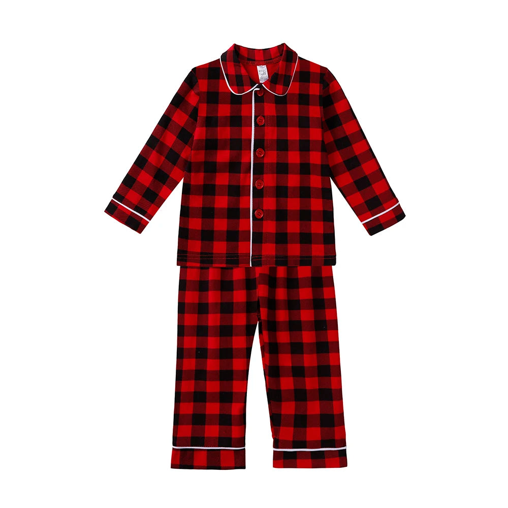 Cozy Kids Pajama Set With Velvet Warmth And Christmas Print Long Sleeve For Ages Seven To Thirteen - ToylandEU