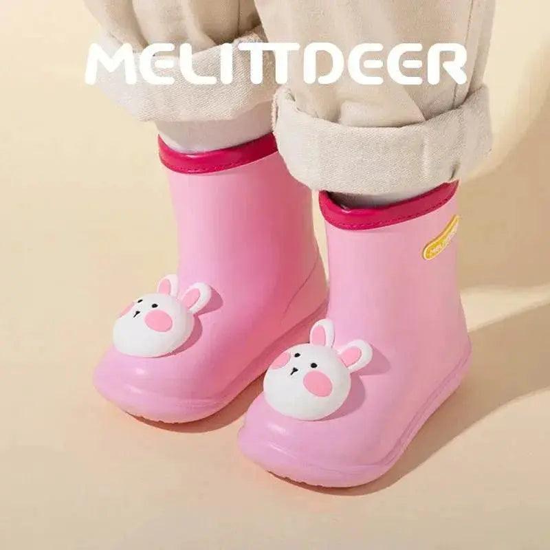  Cozy Kids Rain Boots Cartoon Animal Print Toyland EU -  ToylandEU™