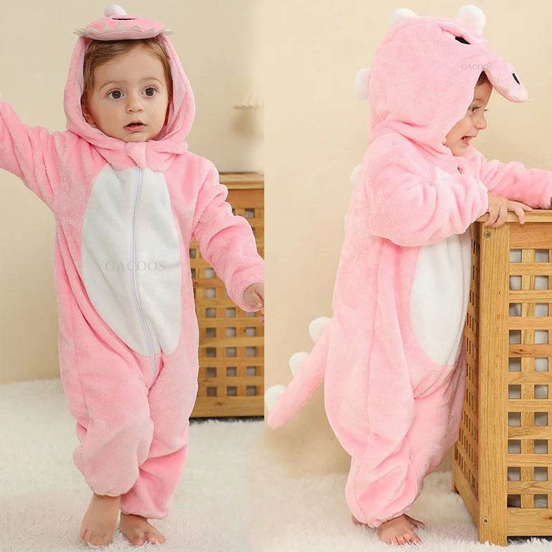 Cozy Kigurumi Pajamas Dinosaur Unicorn Cosplay Toddlers - ToylandEU