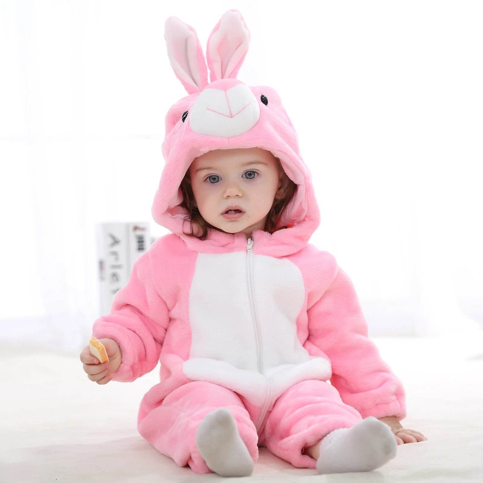 Cozy Kigurumi Pajamas Flannel Animal Cosplay Toddler - ToylandEU