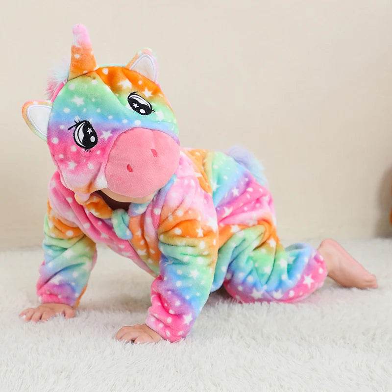 Cozy Kigurumi Pajamas For Toddlers And Kids Animal Cosplay - ToylandEU
