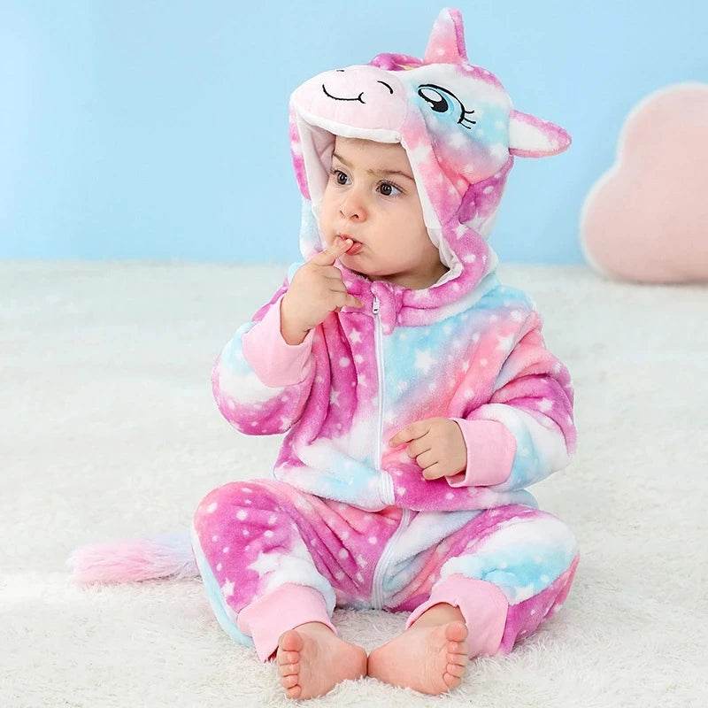 Cozy Kigurumi Pajamas For Toddlers Dinosaur Unicorn Cosplay - ToylandEU