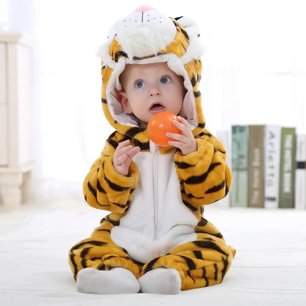 Cozy Kigurumi Pajamas For Toddlers Unisex Animal Cosplay - ToylandEU