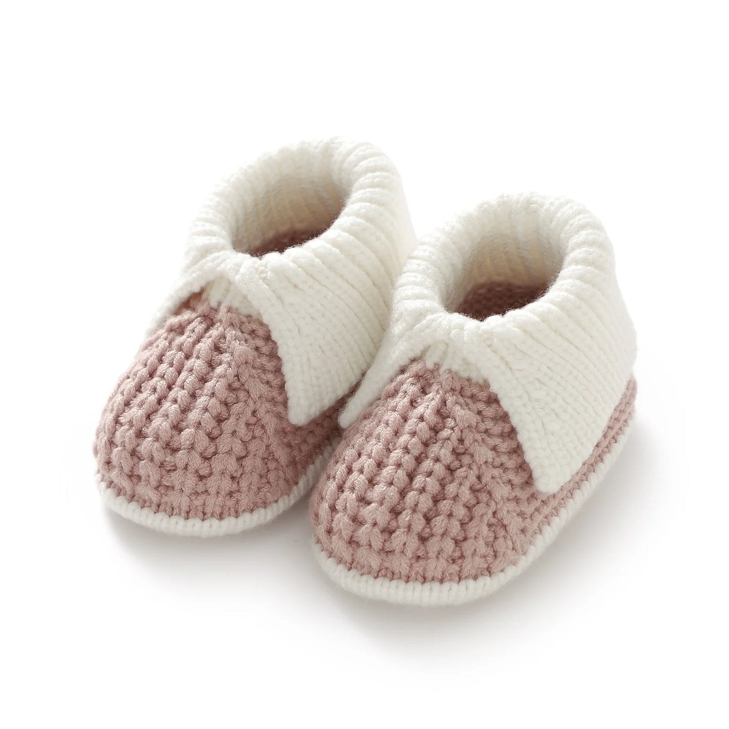 Cozy Knit Baby Shoes Unisex 0-18 Months Slip On Booties - ToylandEU