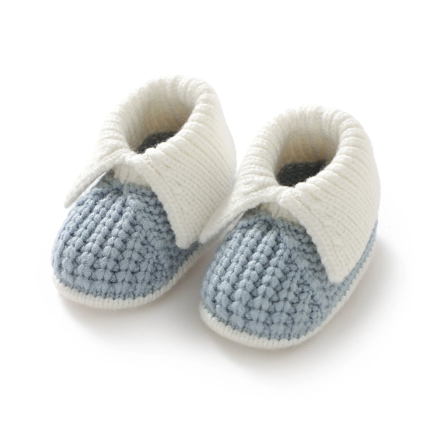 Cozy Knit Baby Shoes Unisex 0-18 Months Slip On Booties - ToylandEU