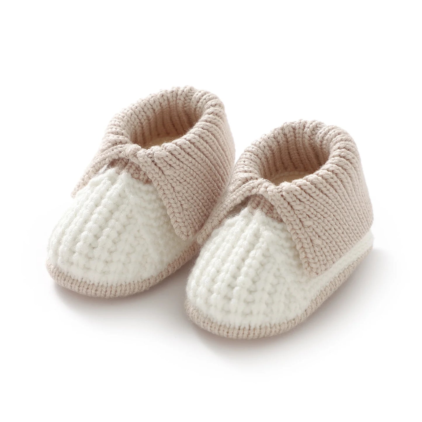 Cozy Knit Baby Shoes Unisex 0-18 Months Slip On Booties - ToylandEU