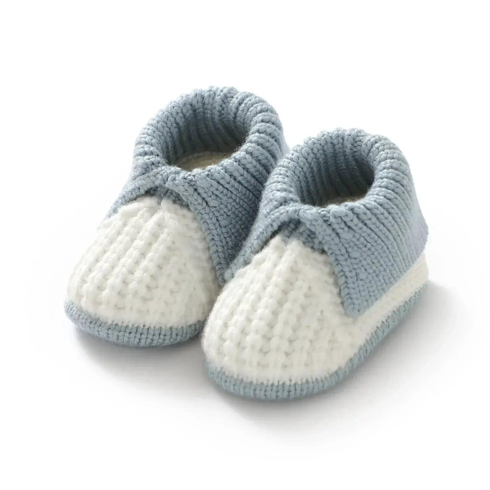 Cozy Knit Baby Shoes Unisex Soft Slip On Booties 0to18m -  ToylandEU™
