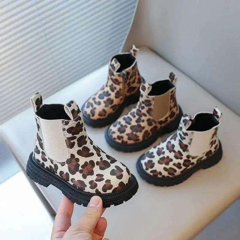  Cozy Leopard Print Boots 4to6Y Toyland EU -  ToylandEU™