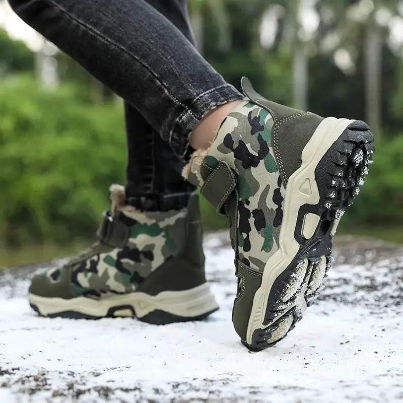  Cozy Non Slip Camouflage Snow Boots Kids Toyland EU -  ToylandEU™