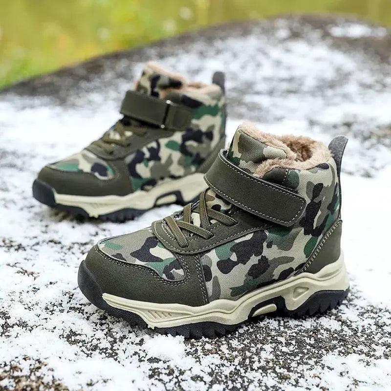 Cozy Non Slip Camouflage Snow Boots Kids Toyland EU -  ToylandEU™