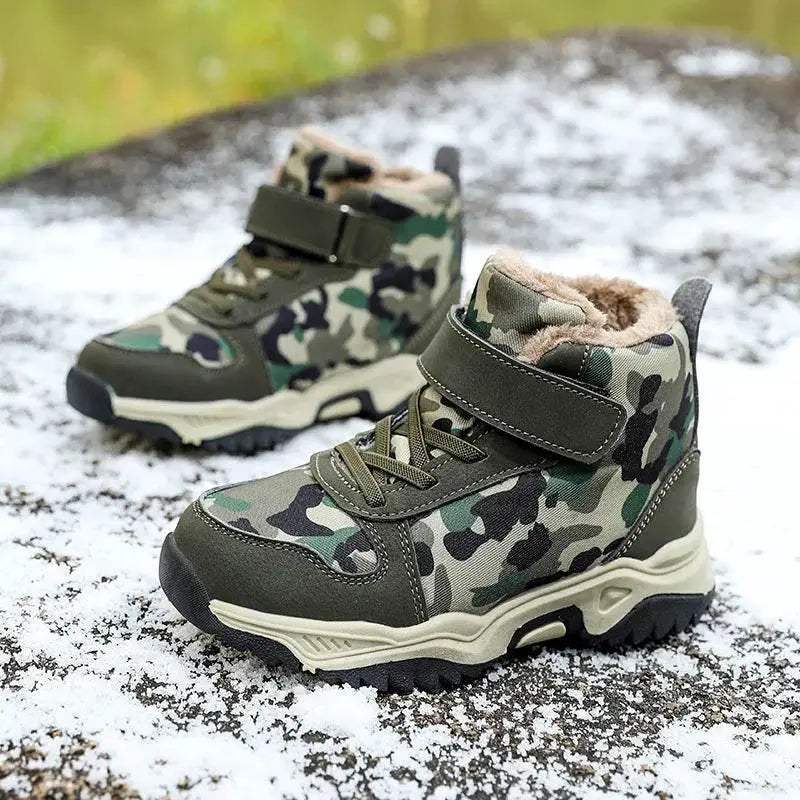  Cozy Non Slip Camouflage Snow Boots Kids Toyland EU -  ToylandEU™