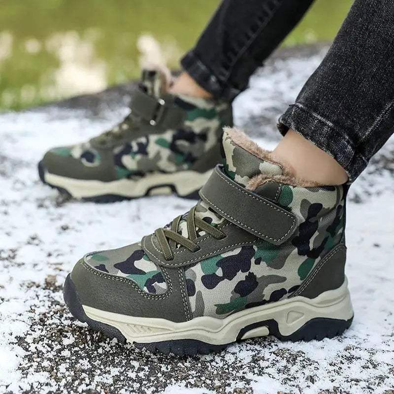  Cozy Non Slip Camouflage Snow Boots Kids Toyland EU -  ToylandEU™