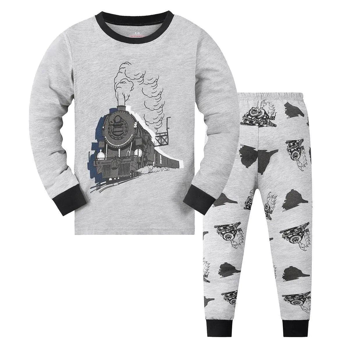  Cozy Pajama Set Cartoon Print 2 To 9 Toyland EU -  ToylandEU™