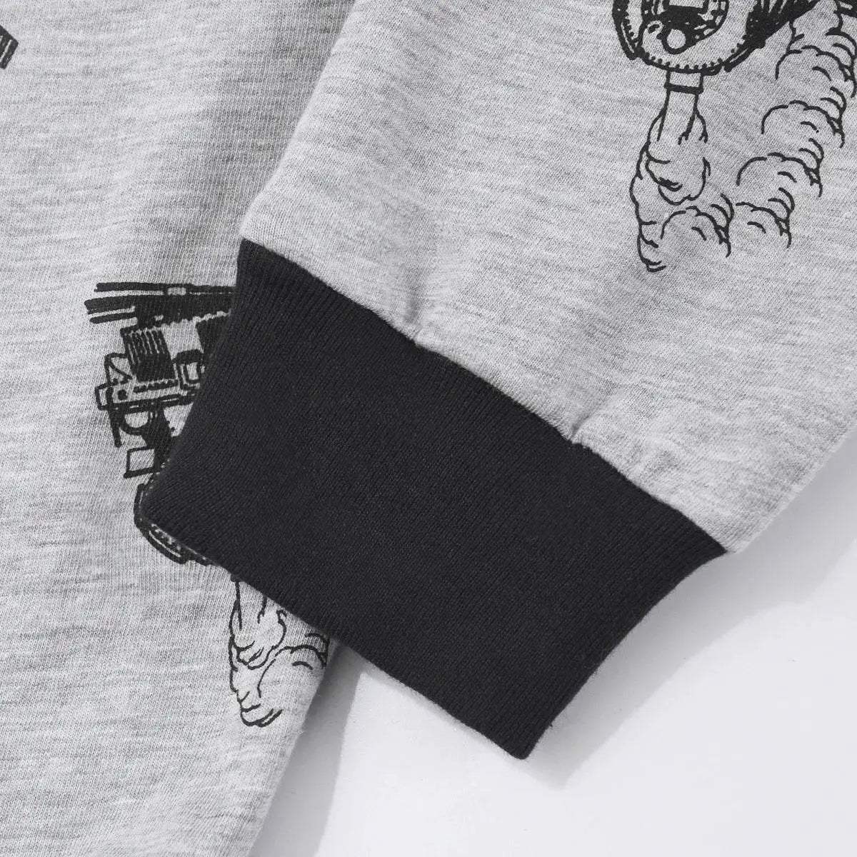  Cozy Pajama Set Cartoon Print 2 To 9 Toyland EU -  ToylandEU™