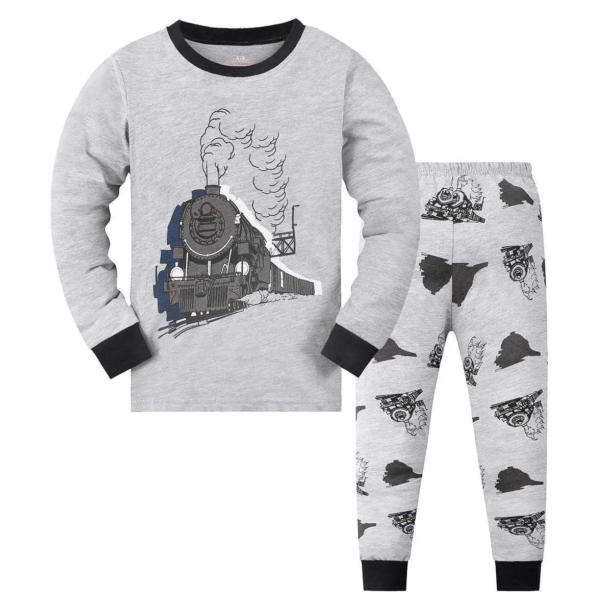  Cozy Pajama Set Cartoon Print 2 To 9 Toyland EU -  ToylandEU™