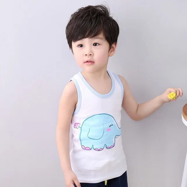Cozy Pajamas Cotton Knit Unisex For Kids Aged 3 To 14 Winter Sleepwear Soft Warm Durable - ToylandEU