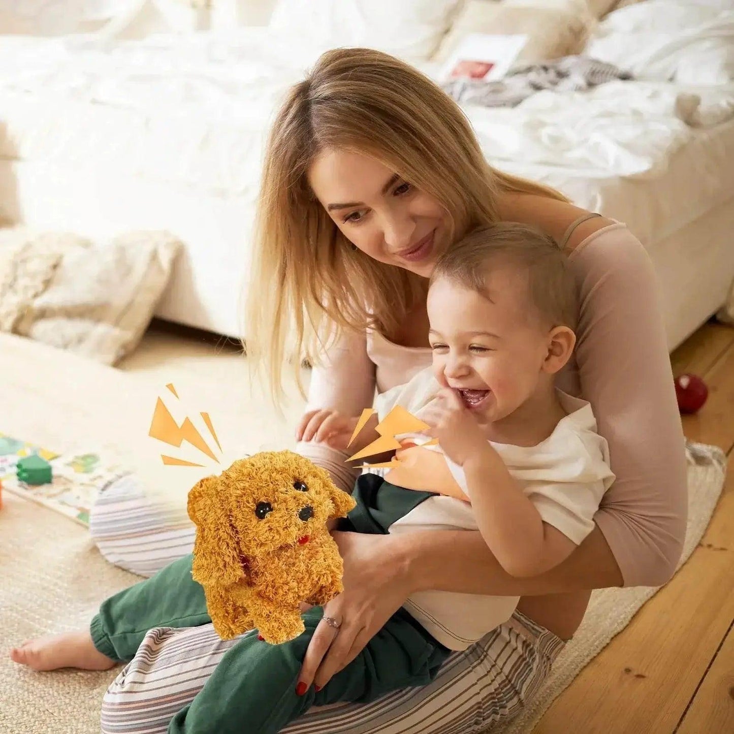  Cozy Plush Electric Pet Toy 2 Modes Toyland EU -  ToylandEU™