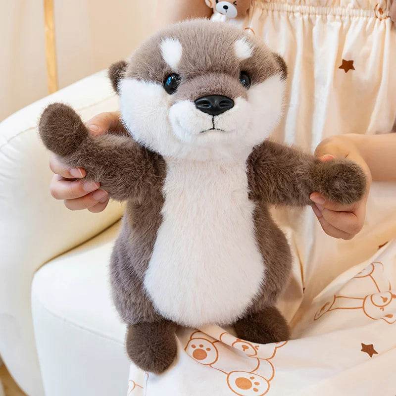 Cozy Plush Otter Stuffed Animal Pillow with Realistic Design for Kids and Home Decor - ToylandEU