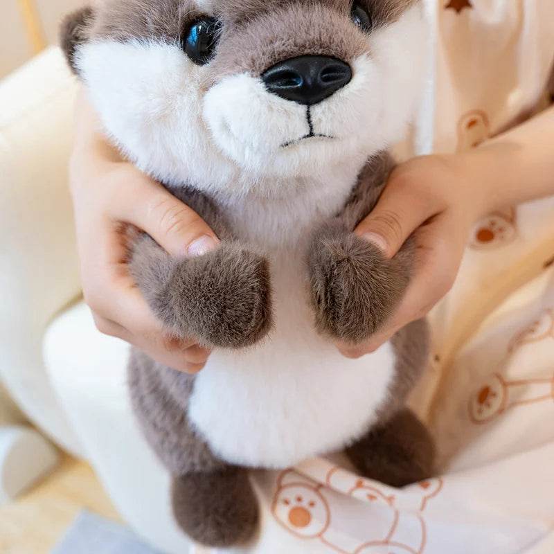 Cozy Plush Otter Stuffed Animal Pillow with Realistic Design for Kids and Home Decor - ToylandEU