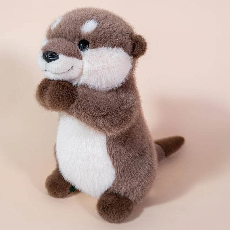 Cozy Plush Otter Stuffed Animal Pillow with Realistic Design for Kids and Home Decor - ToylandEU