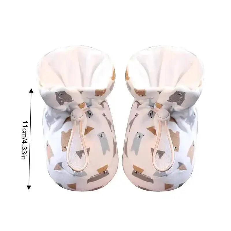 Cozy Plush Winter Baby Boots with Drawstring Design for Outdoor Adventures and Home Comfort -  ToylandEU™