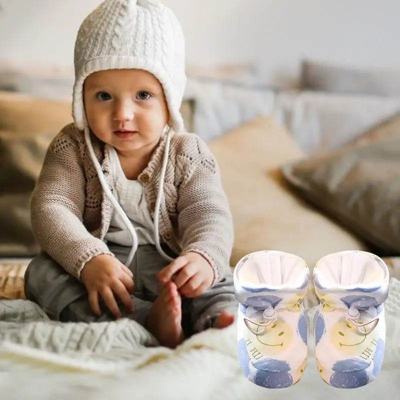 Cozy Plush Winter Baby Boots with Drawstring Design for Outdoor Adventures and Home Comfort - ToylandEU
