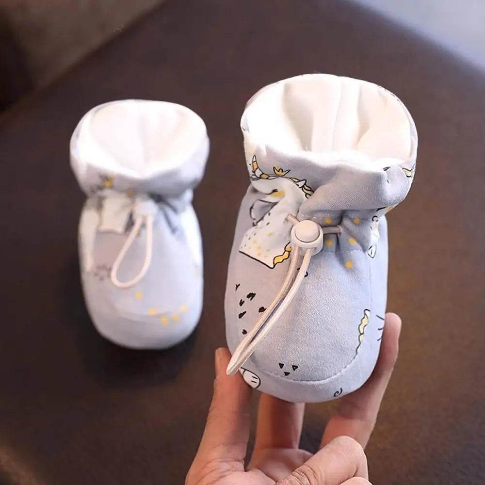 Cozy Plush Winter Baby Boots with Drawstring Design for Outdoor Adventures and Home Comfort - ToylandEU
