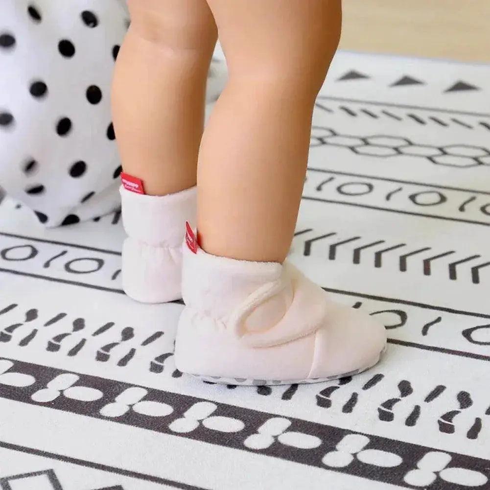  Cozy Plush Winter Booties for Newborns - Soft Sole Anti-slip Toddler Shoes for First Walkers -  ToylandEU™