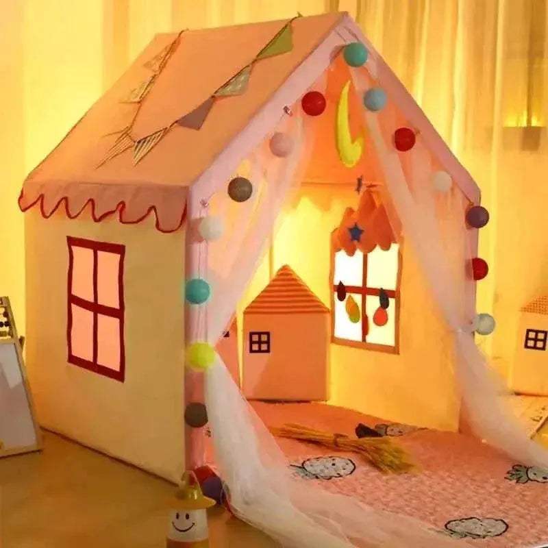 Cozy Portable Kids Teepee Play House 110cm Toyland EU -  ToylandEU™