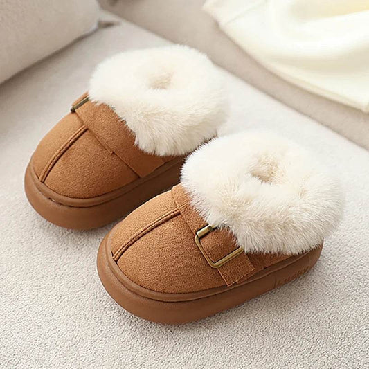 Cozy Premium Faux Fur Winter Boots Anti Slip For Children - ToylandEU
