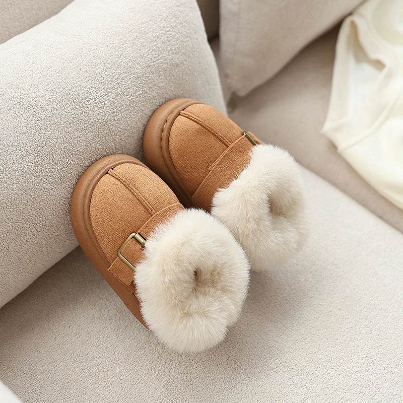 Cozy Premium Faux Fur Winter Boots Anti Slip For Children - ToylandEU