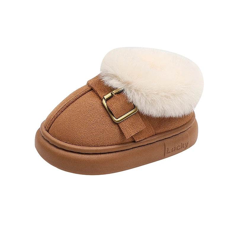 Cozy Premium Faux Fur Winter Boots Anti Slip For Children - ToylandEU